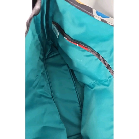 Vera Bradley Crossbody Messenger Laptop Book Bag Floral Splash Pattern - Picture 16 of 16